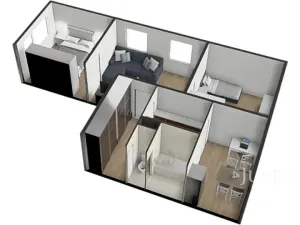 Prodej bytu 3+1, Písek, Na Stínadlech, 64 m2