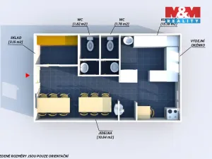 Pronájem restaurace, Nezvěstice, 31 m2