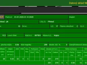 Prodej podílu lesa, Kojice, 4203 m2