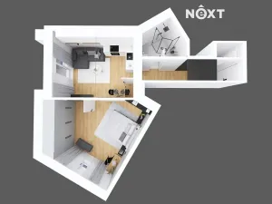 Prodej bytu 2+kk, Praha - Strašnice, Čestlická, 51 m2