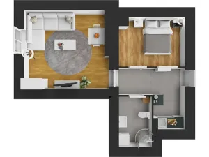 Pronájem bytu 2+kk, Praha - Strašnice, Za strašnickou vozovnou, 46 m2