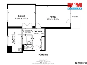 Pronájem bytu 2+1, Ostrava - Hrabůvka, U Prodejny, 53 m2
