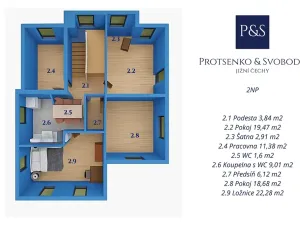 Prodej vily, Bechyně, Čechova, 660 m2