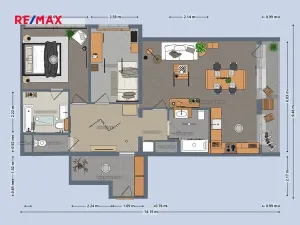 Prodej bytu 3+kk, Praha - Stodůlky, Bronzová, 78 m2