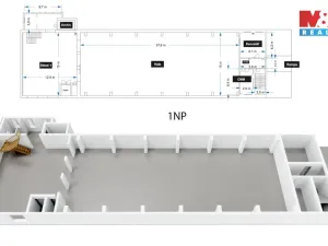Prodej obchodního prostoru, Trutnov - Horní Staré Město, 1667 m2