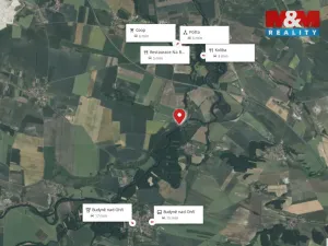 Prodej zahrady, Brozany nad Ohří - Hostěnice, 486 m2