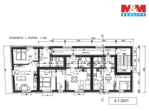 Prodej rodinného domu, Písek - Budějovické Předměstí, Tyršova, 315 m2