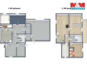 Prodej rodinného domu, Kraslice - Tisová, 164 m2
