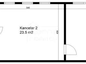 Pronájem kanceláře, Ústí nad Orlicí, Jilemnického, 80 m2