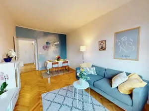 Pronájem bytu 2+1, Praha - Holešovice, U Uranie, 55 m2