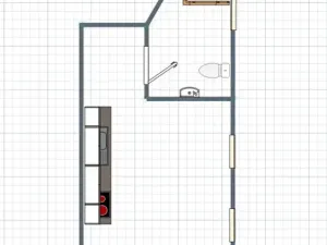 Pronájem bytu 1+kk, Karlovy Vary, Spojovací, 22 m2