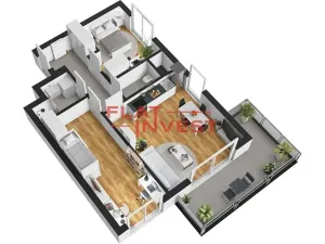 Prodej bytu 3+kk, Praha - Modřany, Československého exilu, 62 m2