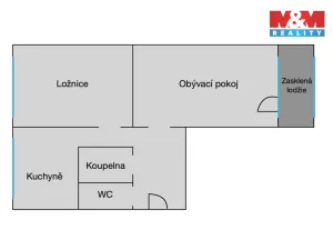 Prodej bytu 2+1, Karviná - Ráj, Ciolkovského, 54 m2