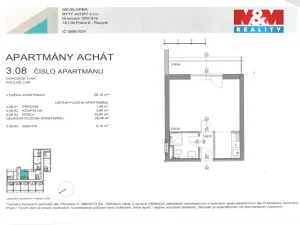Prodej bytu 1+kk, Janov nad Nisou, 29 m2