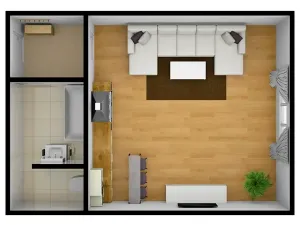 Prodej bytu 1+kk, Přerov, Budovatelů, 24 m2