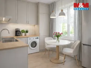 Prodej bytu 1+1, Praha - Letňany, Rýmařovská, 35 m2