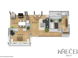 Prodej zahrady, Třebíč, 441 m2