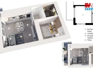 Prodej bytu 2+kk, Králíky - Červený Potok, 39 m2