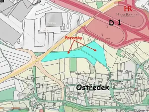 Prodej pozemku, Ostředek, 24270 m2