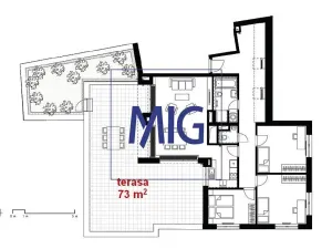 Prodej bytu 4+kk, Brno, Fryčajova, 108 m2