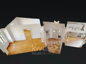 Pronájem bytu 3+kk, Praha - Vršovice, Kodaňská, 77 m2