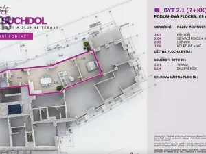 Prodej bytu 2+kk, Praha - Suchdol, U hotelu, 69 m2