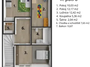 Prodej rodinného domu, Mikulov, Bezručova, 100 m2