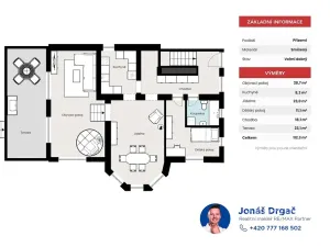 Prodej bytu 5+kk, Praha - Velká Chuchle, Starolázeňská, 157 m2