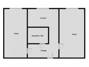 Prodej bytu 2+1, Karviná - Ráj, Kosmonautů, 54 m2