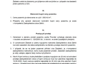 Prodej pozemku pro bydlení, Záříčí, 847 m2