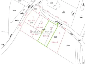Prodej pozemku pro bydlení, Praha - Kolovraty, Pod Náhonem, 913 m2