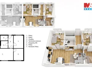 Prodej bytu 4+kk, Žiželice, Rožumberkova, 72 m2