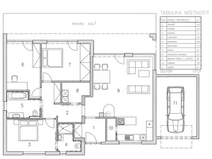 Prodej rodinného domu, Králův Dvůr, Na Vinohradech, 140 m2