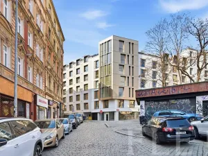 Pronájem bytu 1+kk, Praha - Vršovice, Krymská, 30 m2