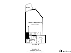 Pronájem bytu 1+kk, Praha - Vršovice, Krymská, 30 m2