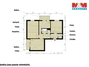 Prodej bytu 3+1, Beroun - Beroun-Město, Košťálkova, 67 m2