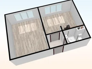 Pronájem bytu 1+1, Teplice, Bratislavská, 41 m2