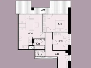 Prodej bytu 3+kk, Brno, Burešova, 86 m2