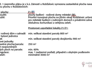 Prodej pozemku pro bydlení, Rožďalovice, 927 m2