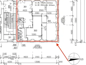 Pronájem obchodního prostoru, Šternberk, Nádražní, 122 m2