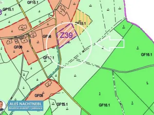 Prodej pozemku, Zásada, 2647 m2