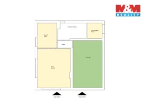 Pronájem bytu 1+1, Rychvald, U Stružky, 36 m2