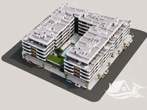 Prodej bytu 3+kk, Santa Pola, Španělsko, 61 m2