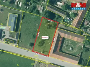 Prodej pozemku pro bydlení, Lišov - Vlkovice, 886 m2