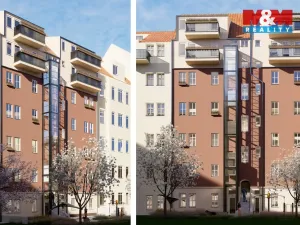 Prodej bytu 2+kk, Praha - Smíchov, Grafická, 35 m2