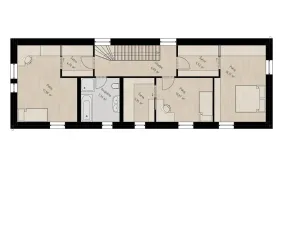 Prodej rodinného domu, Vysoký Újezd, Rochlova, 150 m2