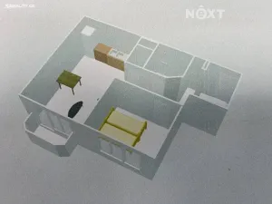 Pronájem bytu 2+kk, Tábor, Varšavská, 43 m2