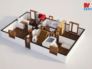 Prodej rodinného domu, Hostomice, Palackého, 150 m2