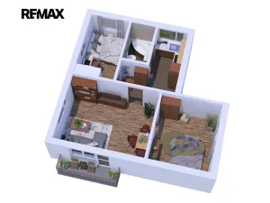 Prodej bytu 3+1, Olomouc, Foerstrova, 65 m2