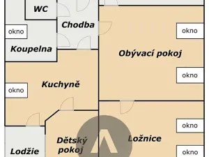 Prodej bytu 3+1, Olomouc, kpt. Nálepky, 88 m2